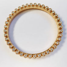 Load image into Gallery viewer, 18k Rose Gold Round Diamond Expanding Bracelet
