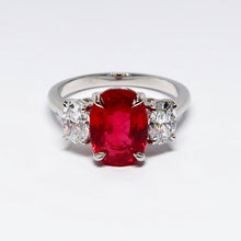 Load image into Gallery viewer, Ruby &amp; Diamond Ring
