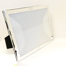 Load image into Gallery viewer, Silver Plate Frame, 8 x 10&quot;, Leather Back
