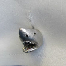 Load image into Gallery viewer, Sterling Silver Model Shark Head
