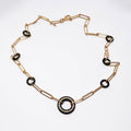 Ridge Necklace, Pave White Diamonds
