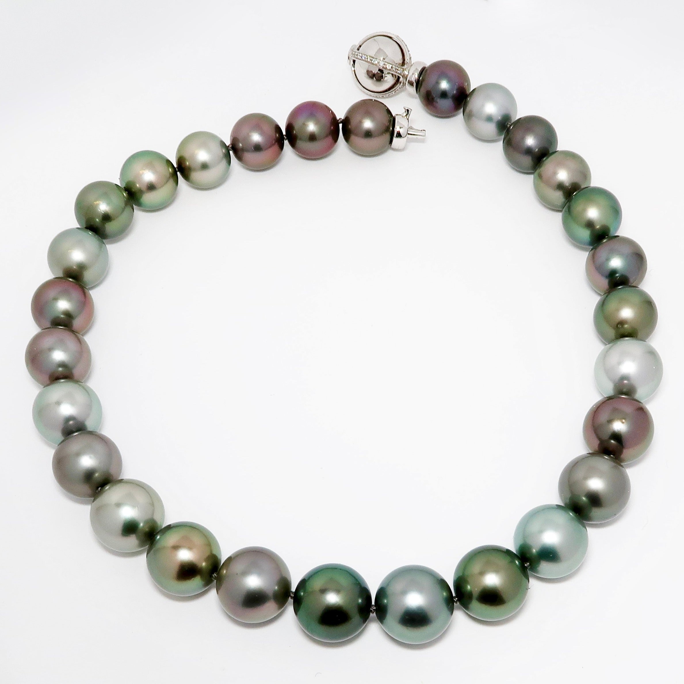Black Tahitian Pearl Necklace