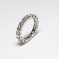 Emerald Cut Diamond Eternity Band