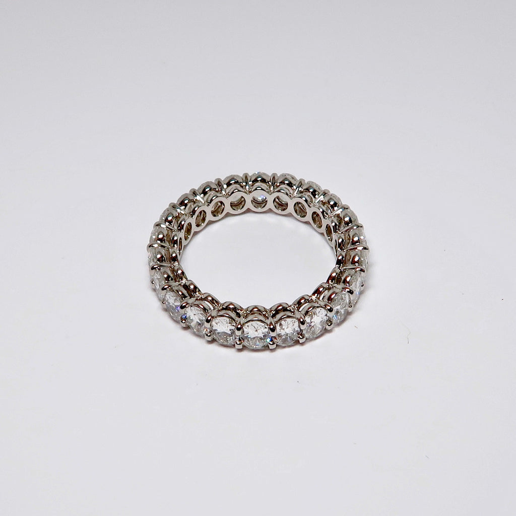 Oval Diamond Eternity Band