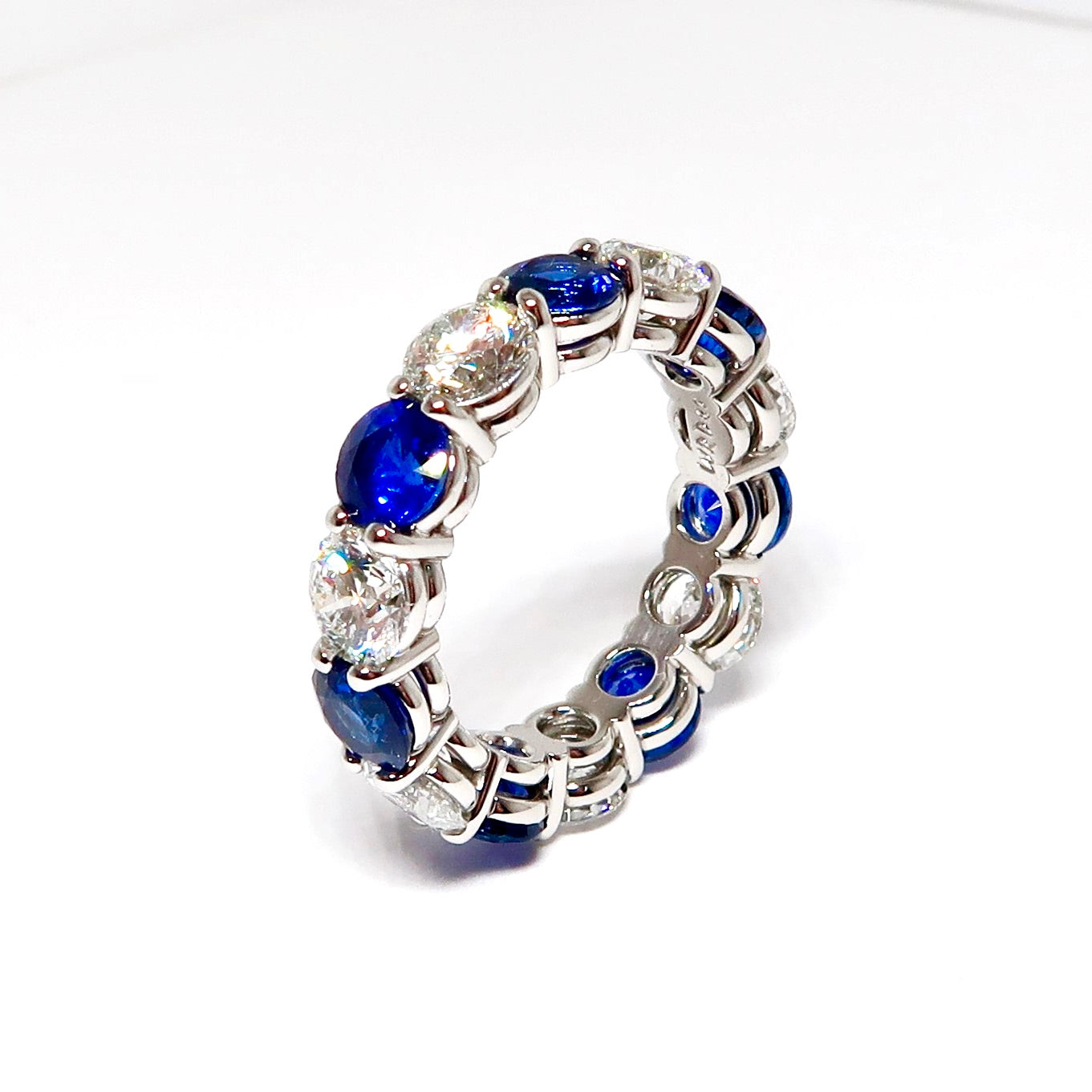 Diamond & Sapphire Eternity Ring