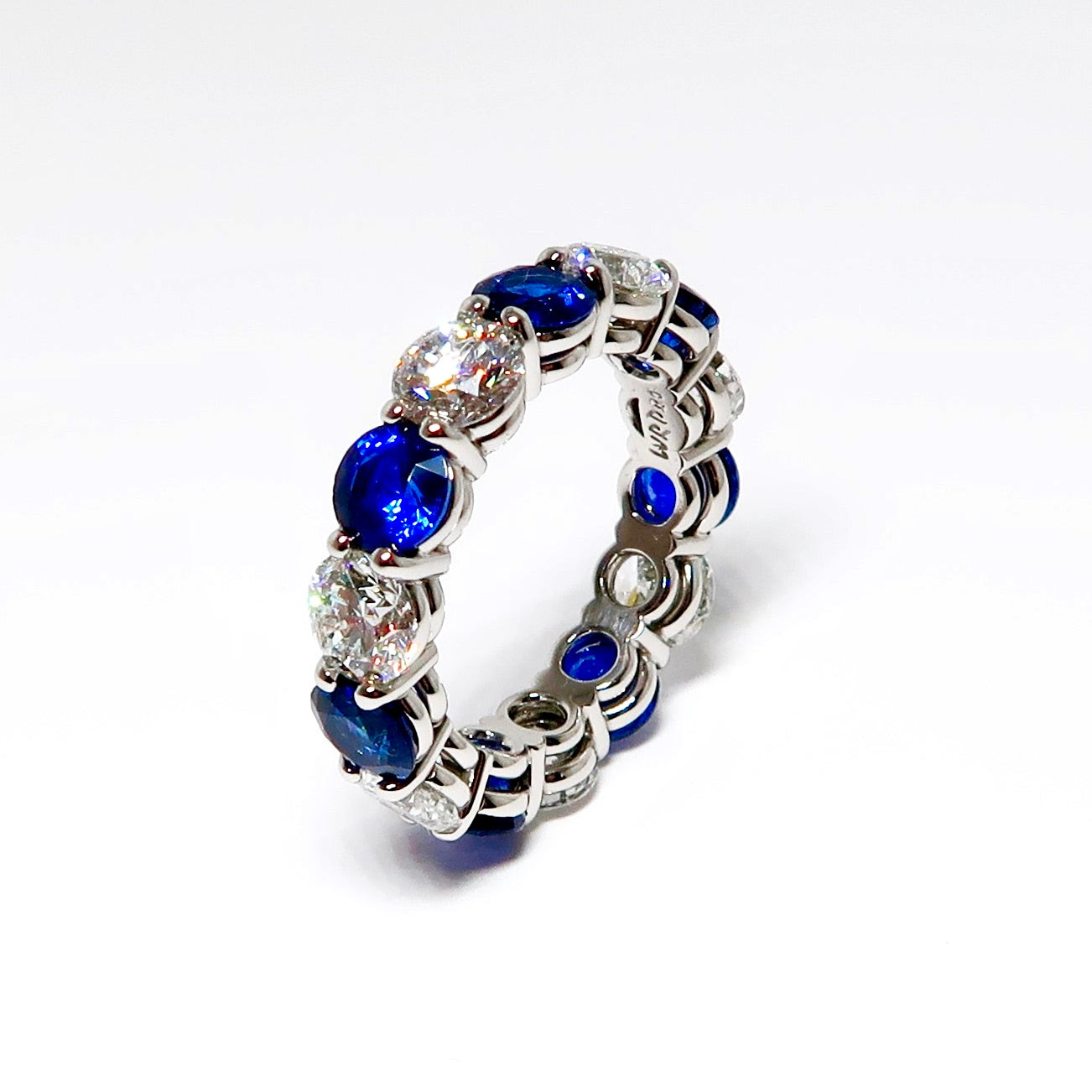 Diamond & Sapphire Eternity Ring