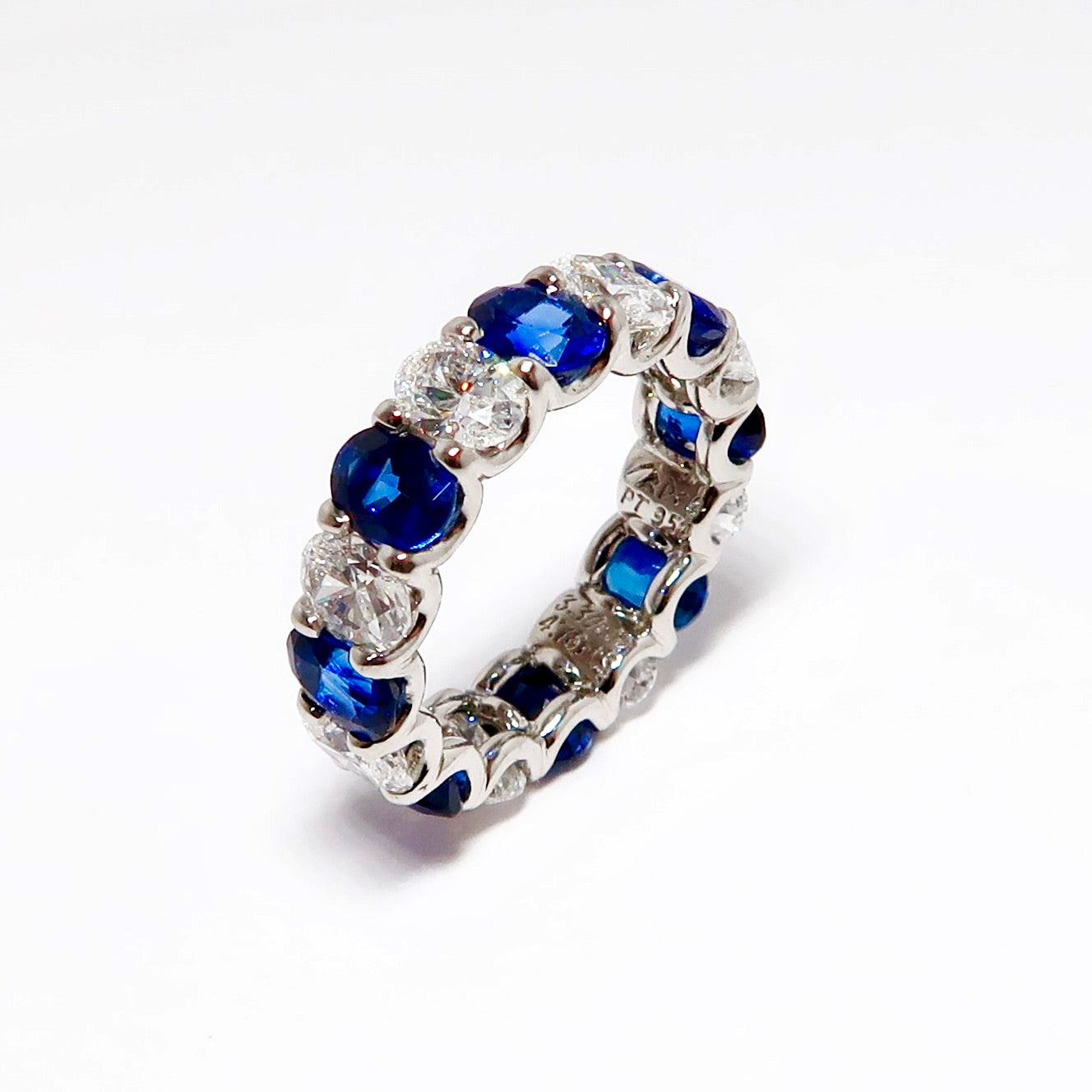 Sapphire & Diamond Eternity Ring