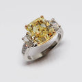 Fancy Yellow Diamond Ring