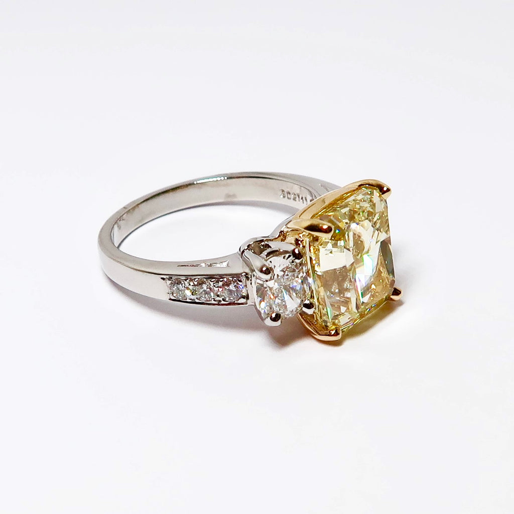 Fancy Yellow Diamond Ring