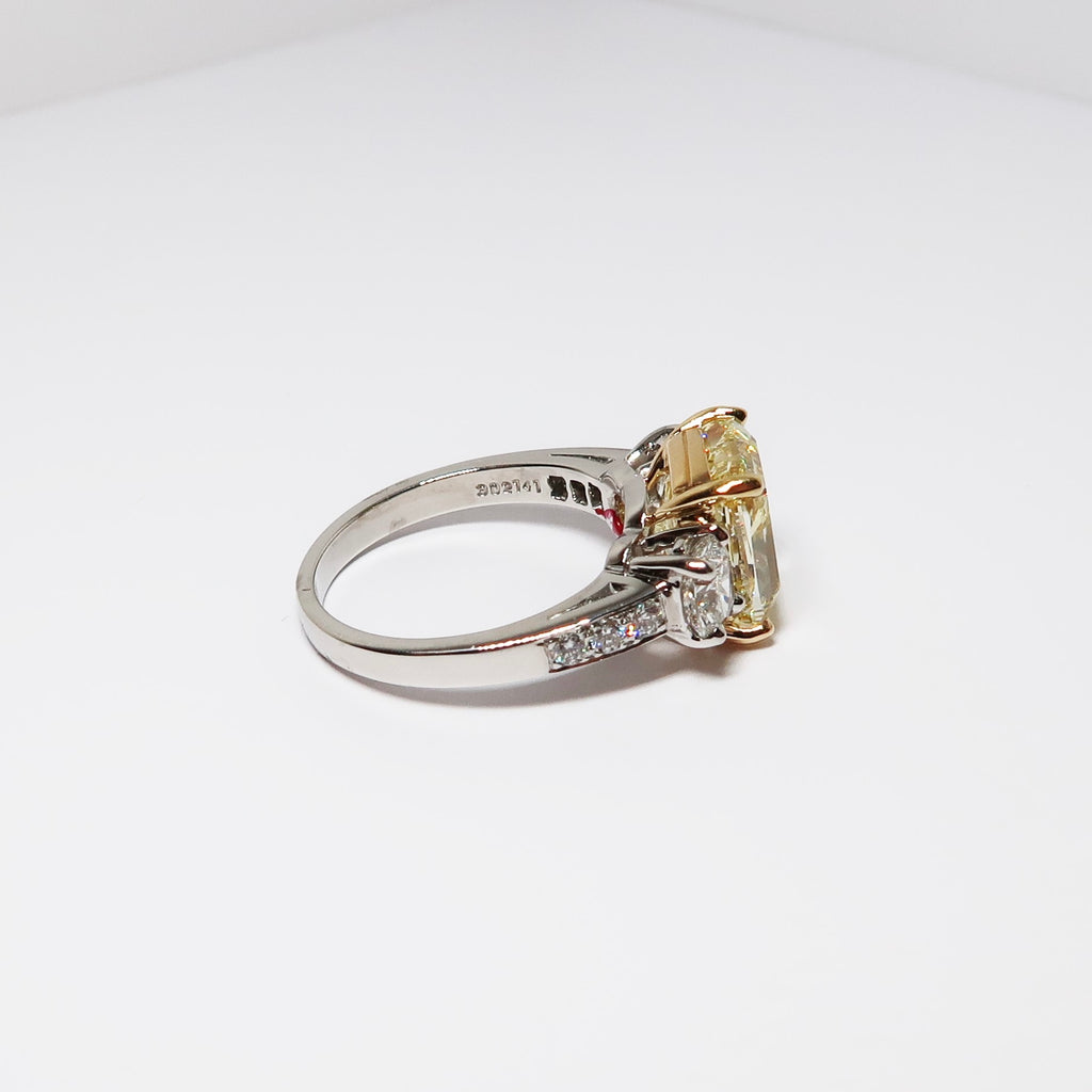 Fancy Yellow Diamond Ring