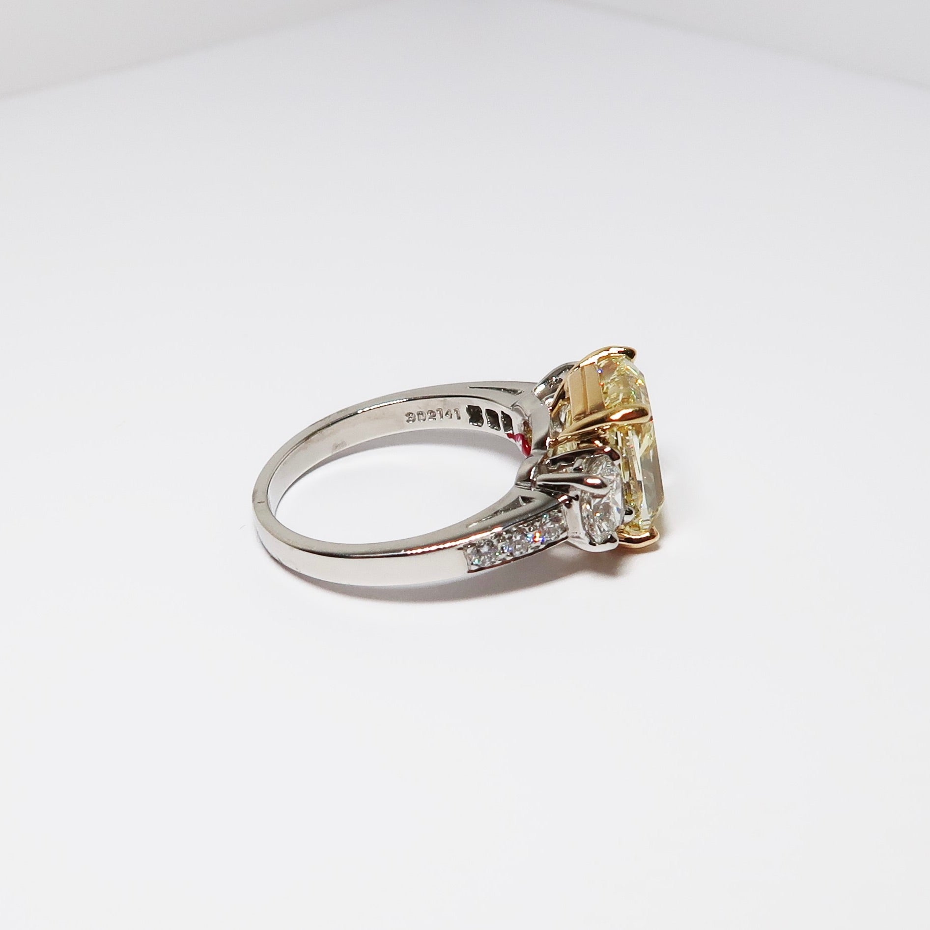 Fancy Yellow Diamond Ring