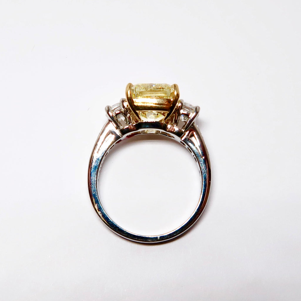 Fancy Yellow Diamond Ring