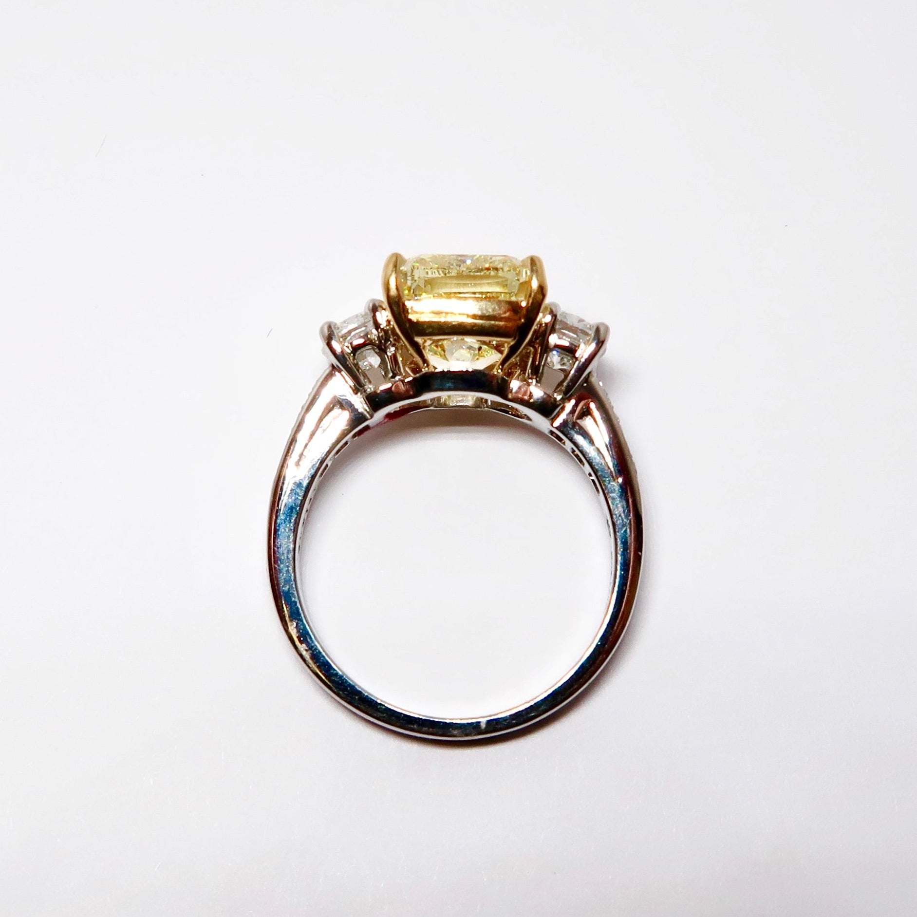Fancy Yellow Diamond Ring