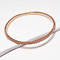 14k Rose Gold Flexible Bangle