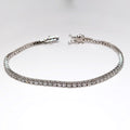 2.34ctw Diamond Tennis Bracelet, 14k White Gold