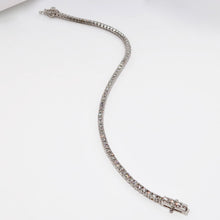Load image into Gallery viewer, 2.34ctw Diamond Tennis Bracelet, 14k White Gold

