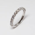 Round Diamond Part-Way Band