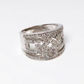18k White Gold "Chimento" Diamond Ring