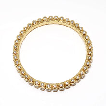 Load image into Gallery viewer, 18k Yellow Gold Round Diamond Expanding Bracelet
