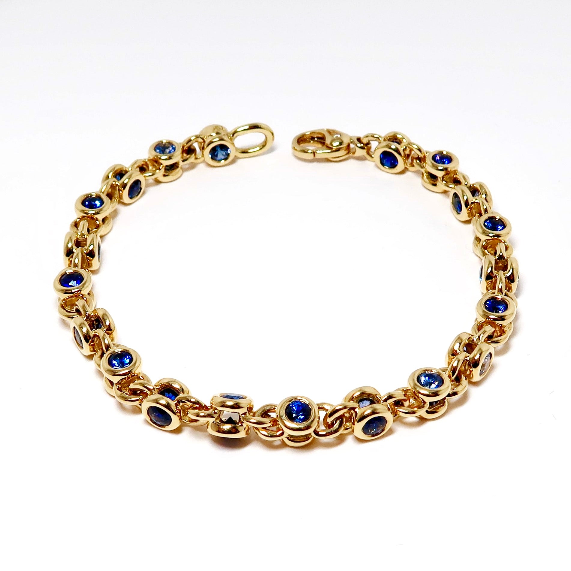 Blue Sapphire Bracelet