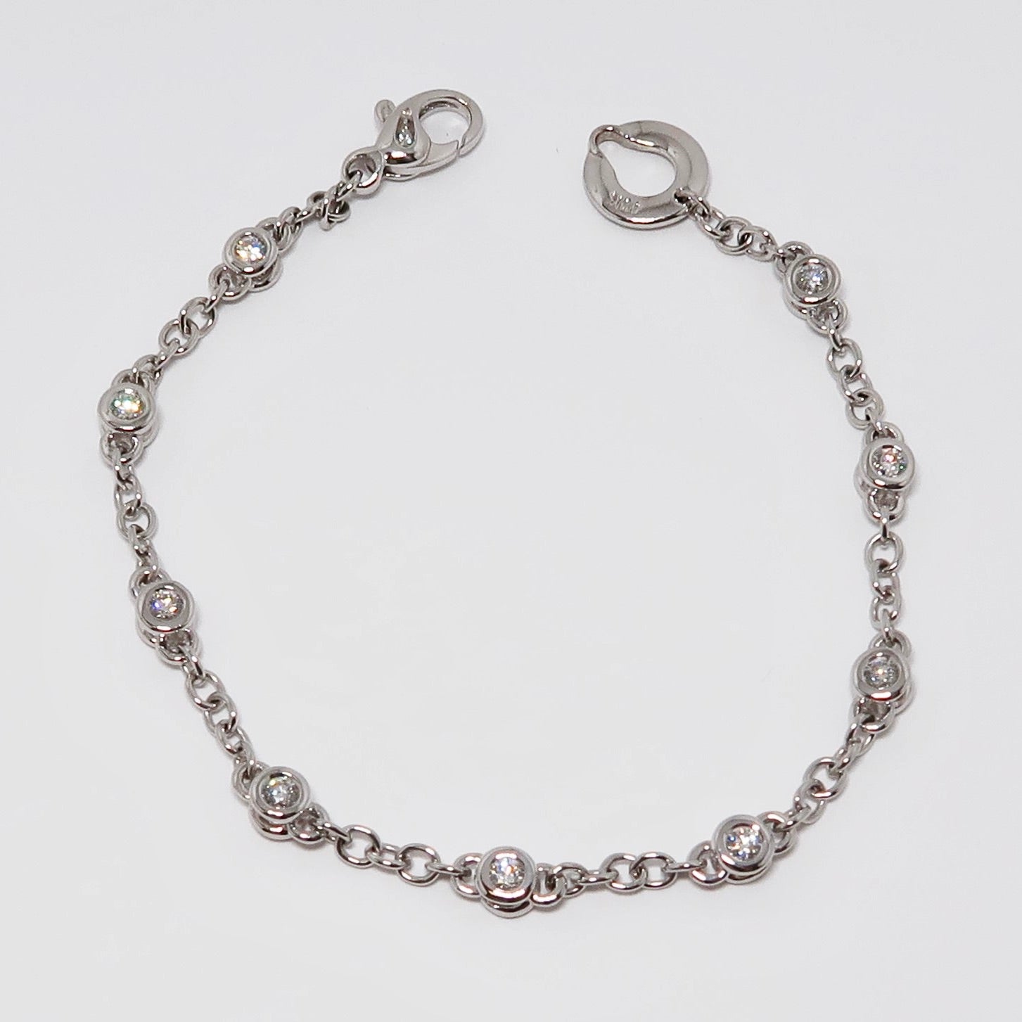 Diamond Bracelet with Round Diamonds