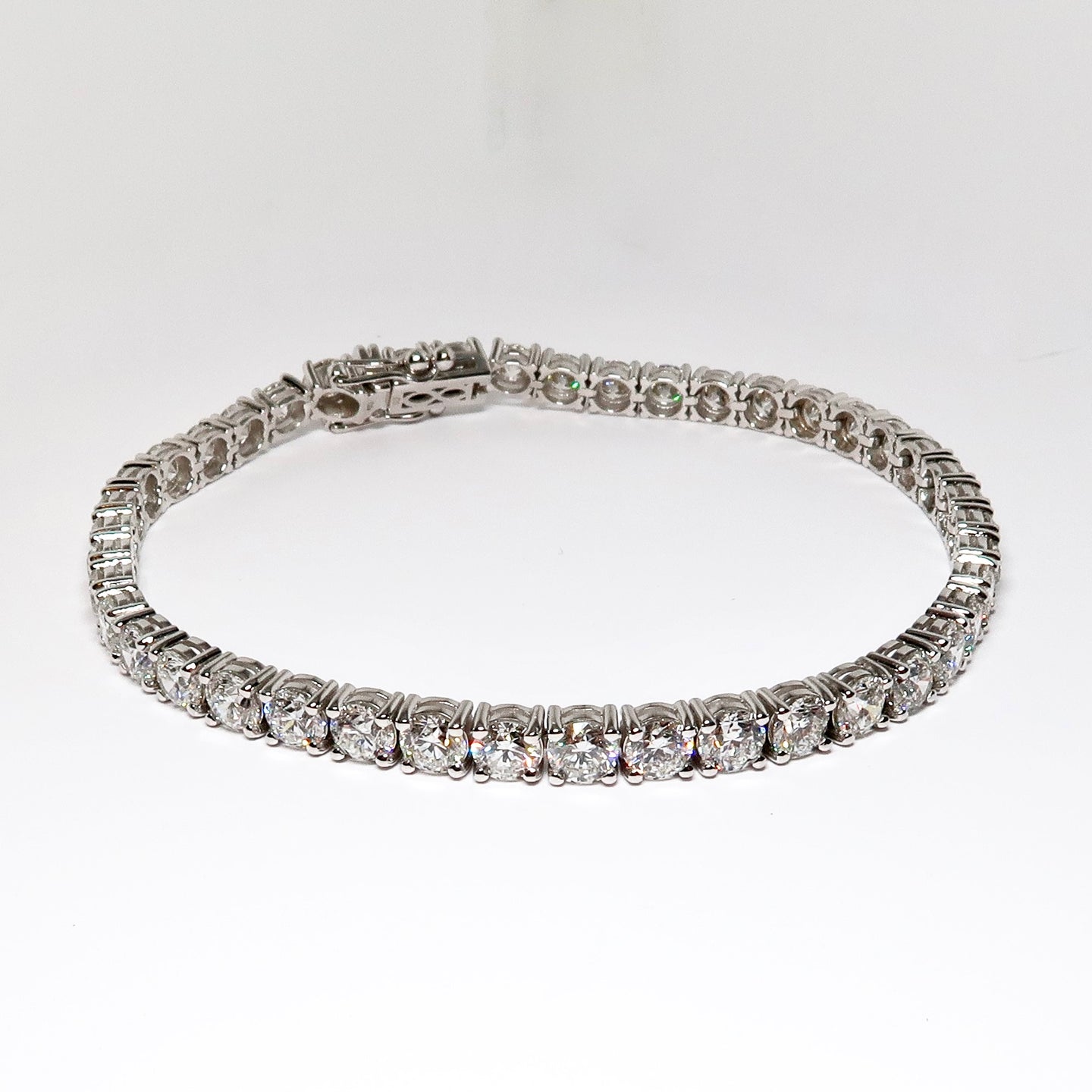 10.64ctw Diamond Tennis Bracelet