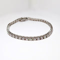 10.15ctw Diamond Tennis Bracelet 14k White Gold