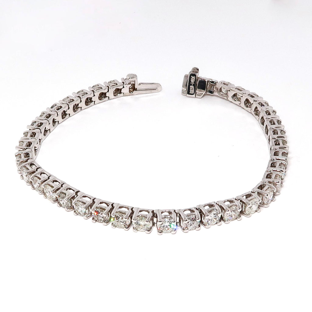 7.41ctw Diamond Tennis Bracelet