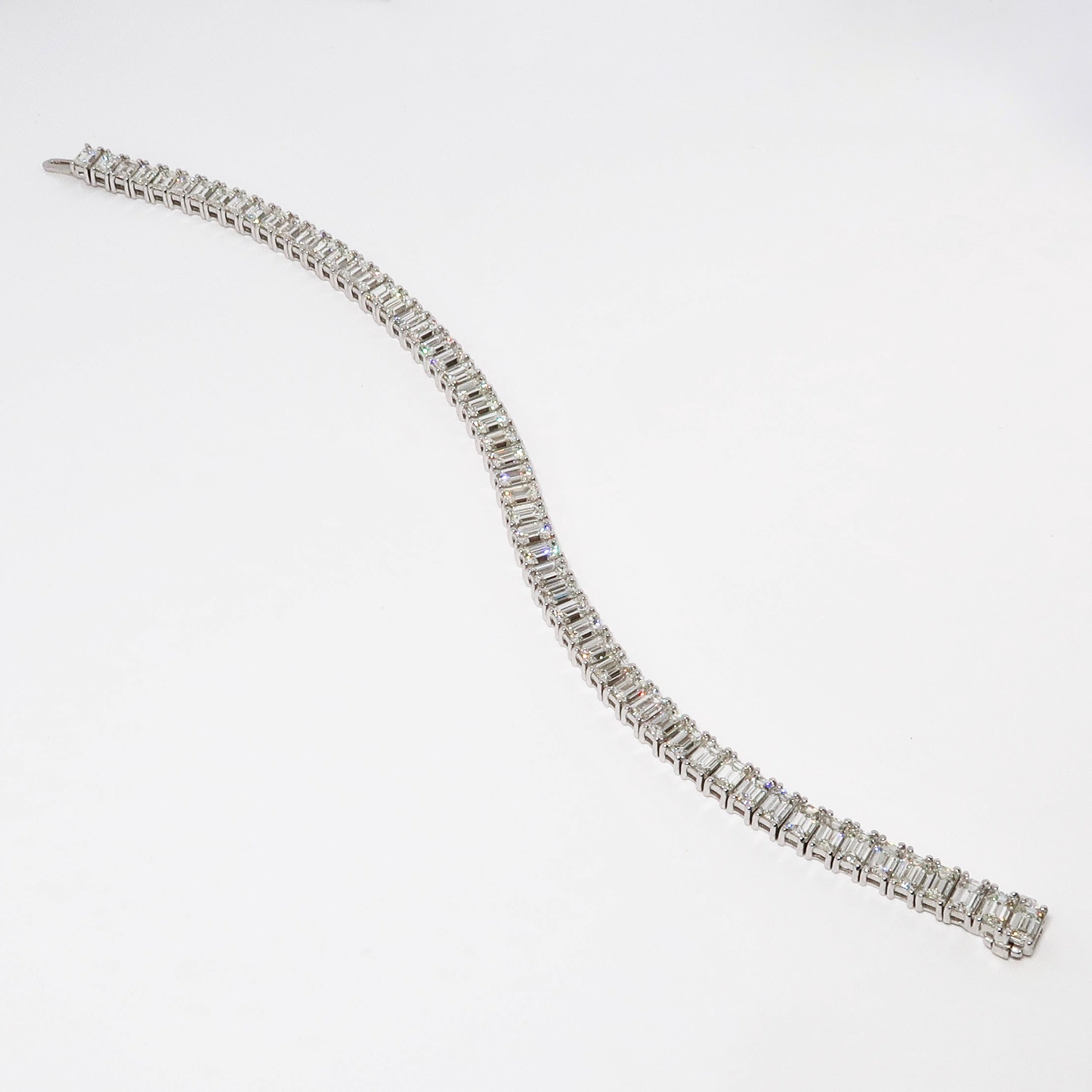 13.90ctw Diamond Tennis Bracelet