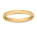 18k Rose Gold Band, 2.5mm Wide