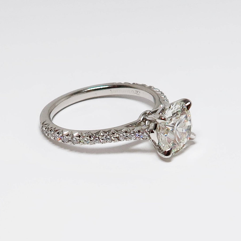 Round Cut Diamond Solitaire Ring