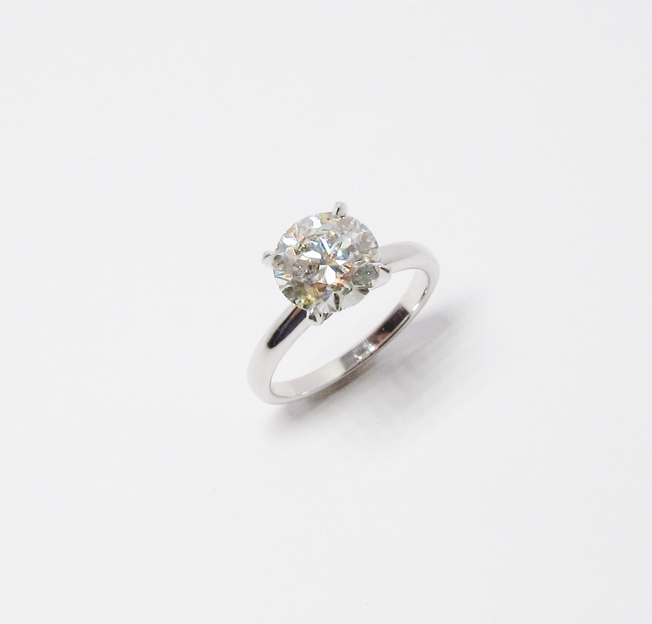 Round Diamond Solitaire Ring