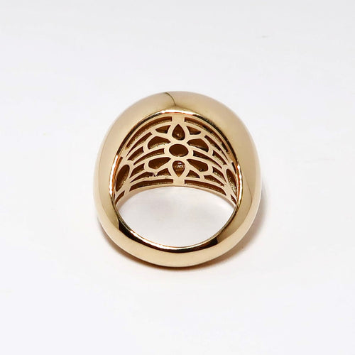 14k Yellow Gold Dome Ring NO PRICE