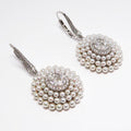 Diamond & Pearl Earrings