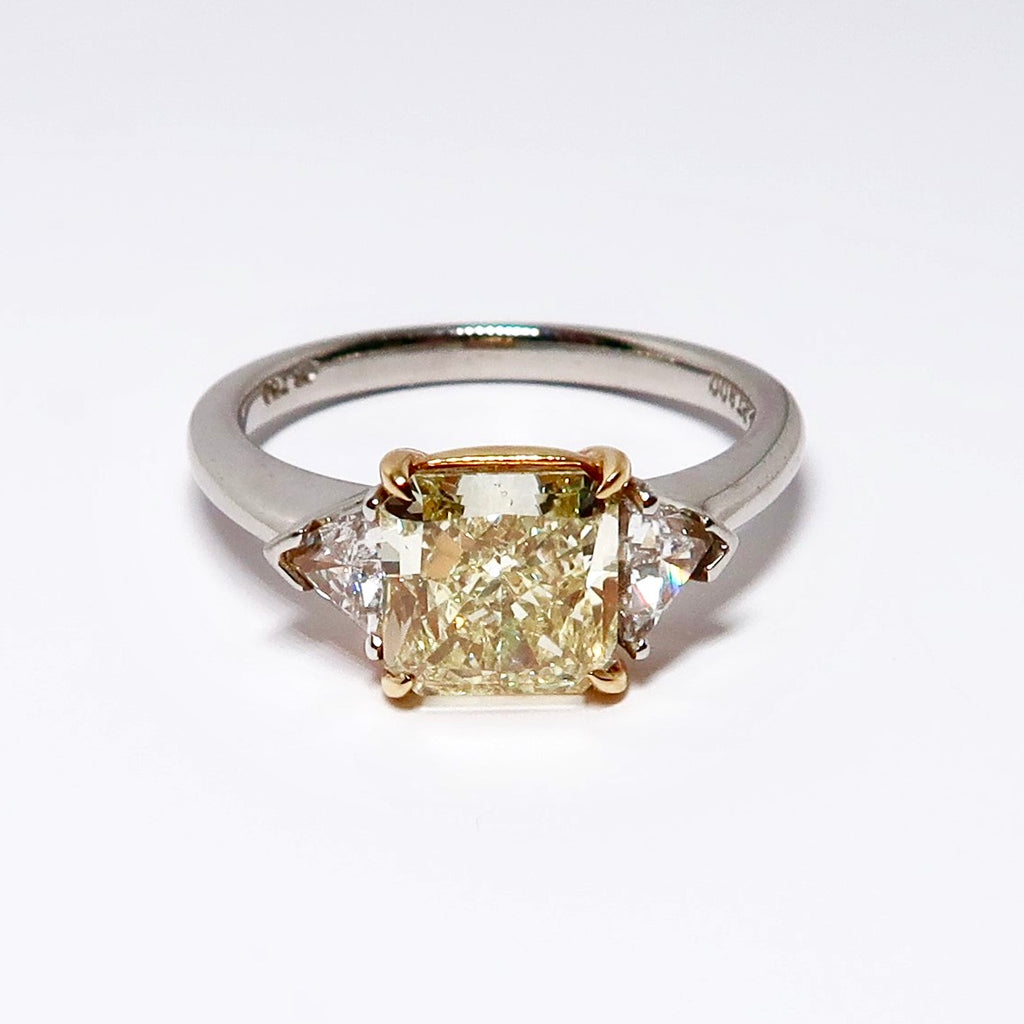 Fancy Yellow Diamond Ring