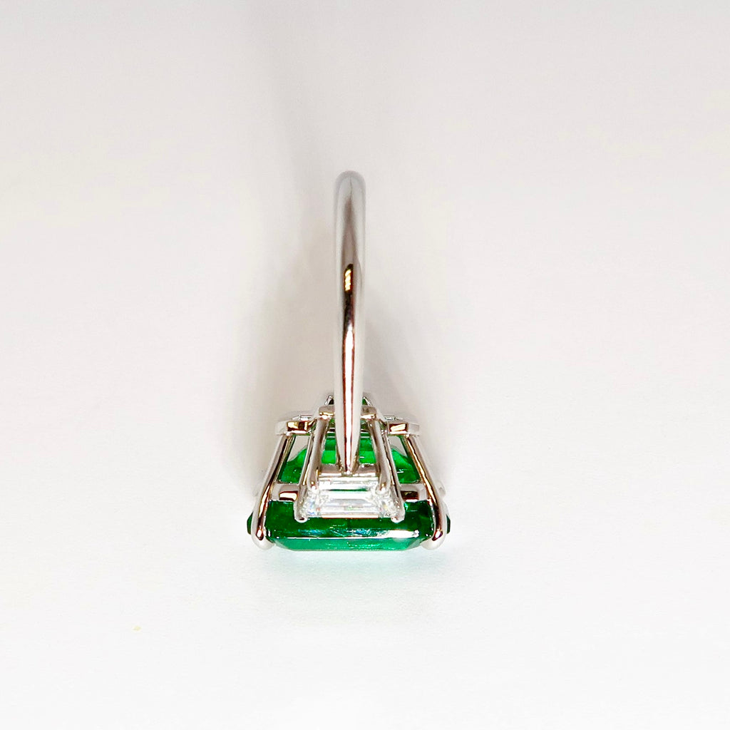 Emerald & Diamond Ring