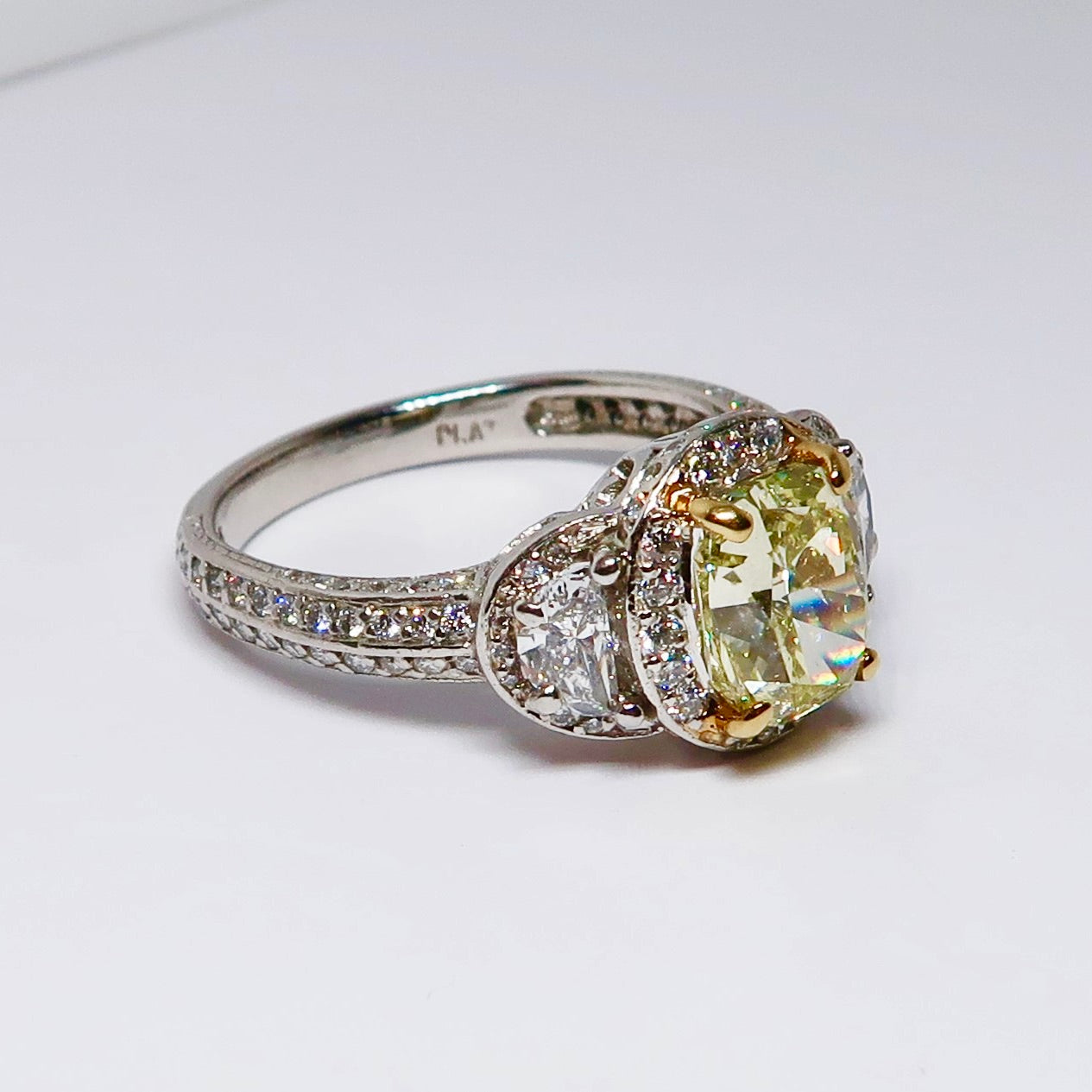 Fancy Yellow Diamond Ring