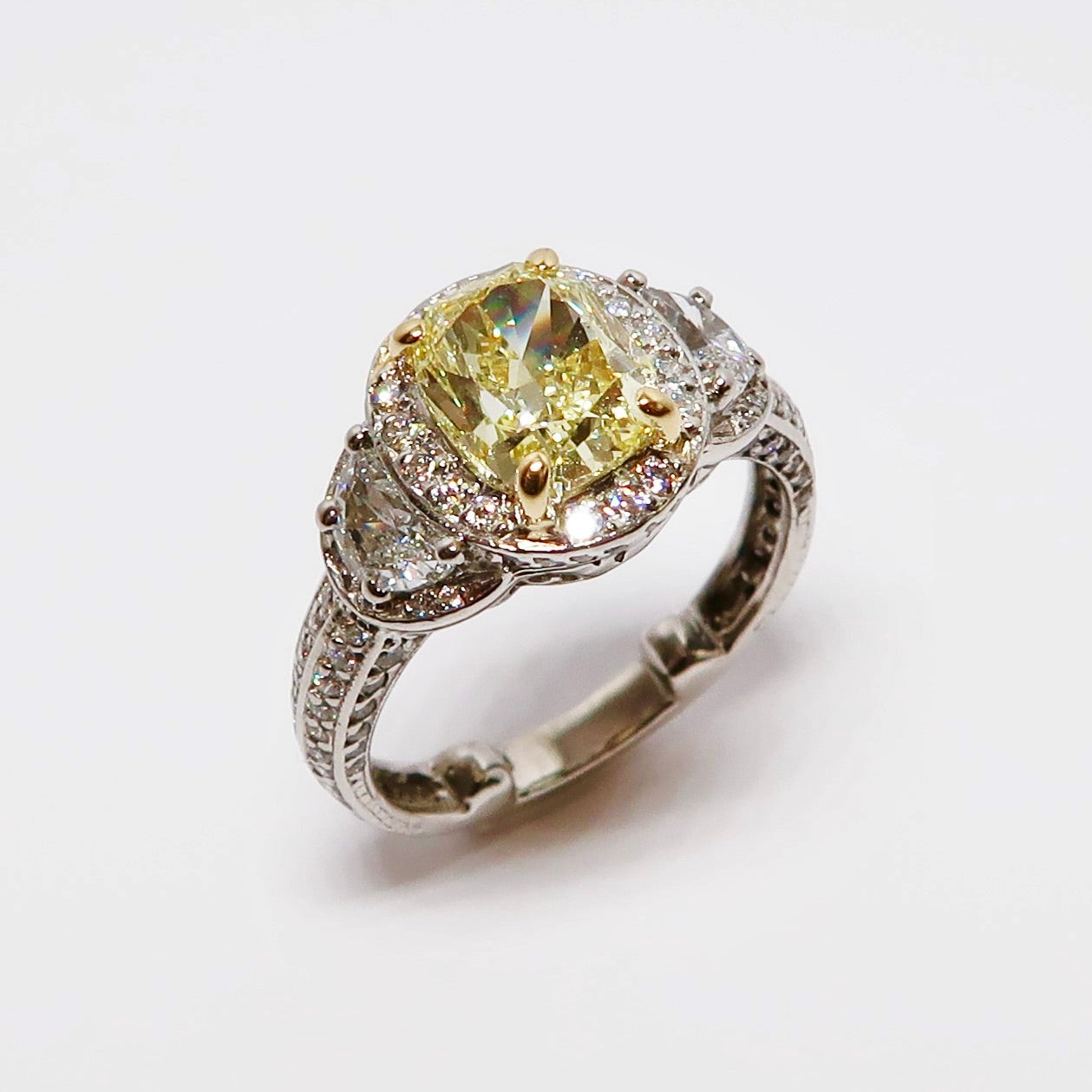 Fancy Yellow Diamond Ring