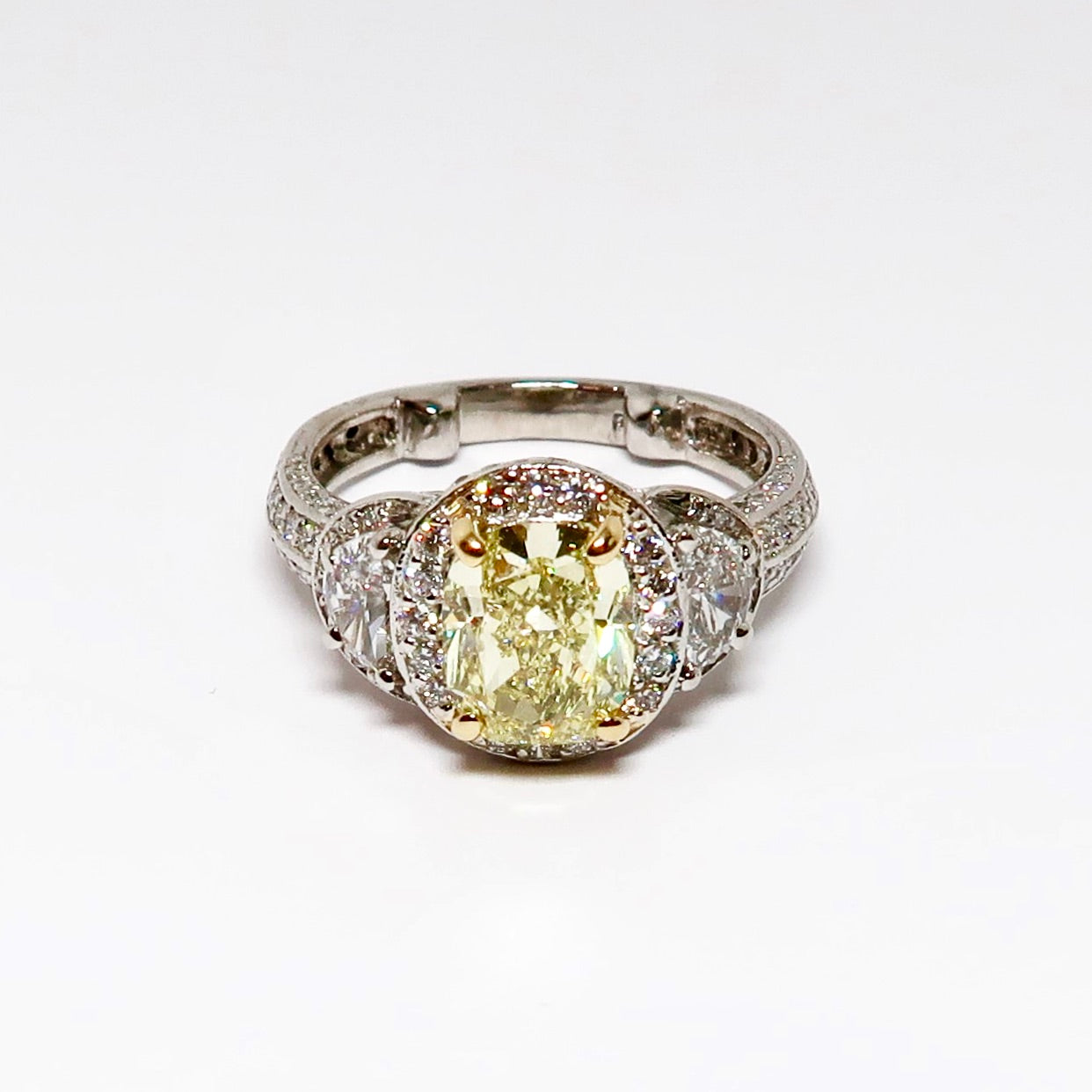 Fancy Yellow Diamond Ring