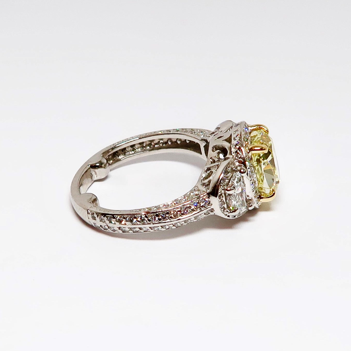 Fancy Yellow Diamond Ring