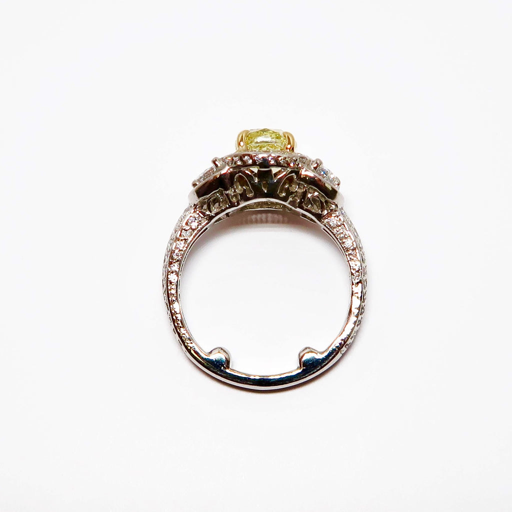 Fancy Yellow Diamond Ring