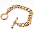 14k Yellow Gold Curb Link Bracelet