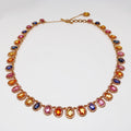 Diamond & Multi-Color Sapphire Necklace