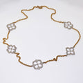 18k Gold Two-Tone Necklace