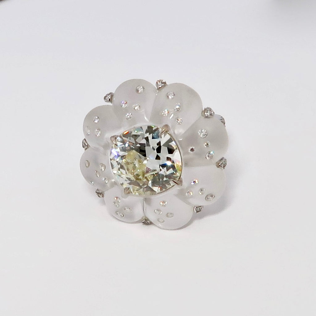 Diamond & Crystal Ring