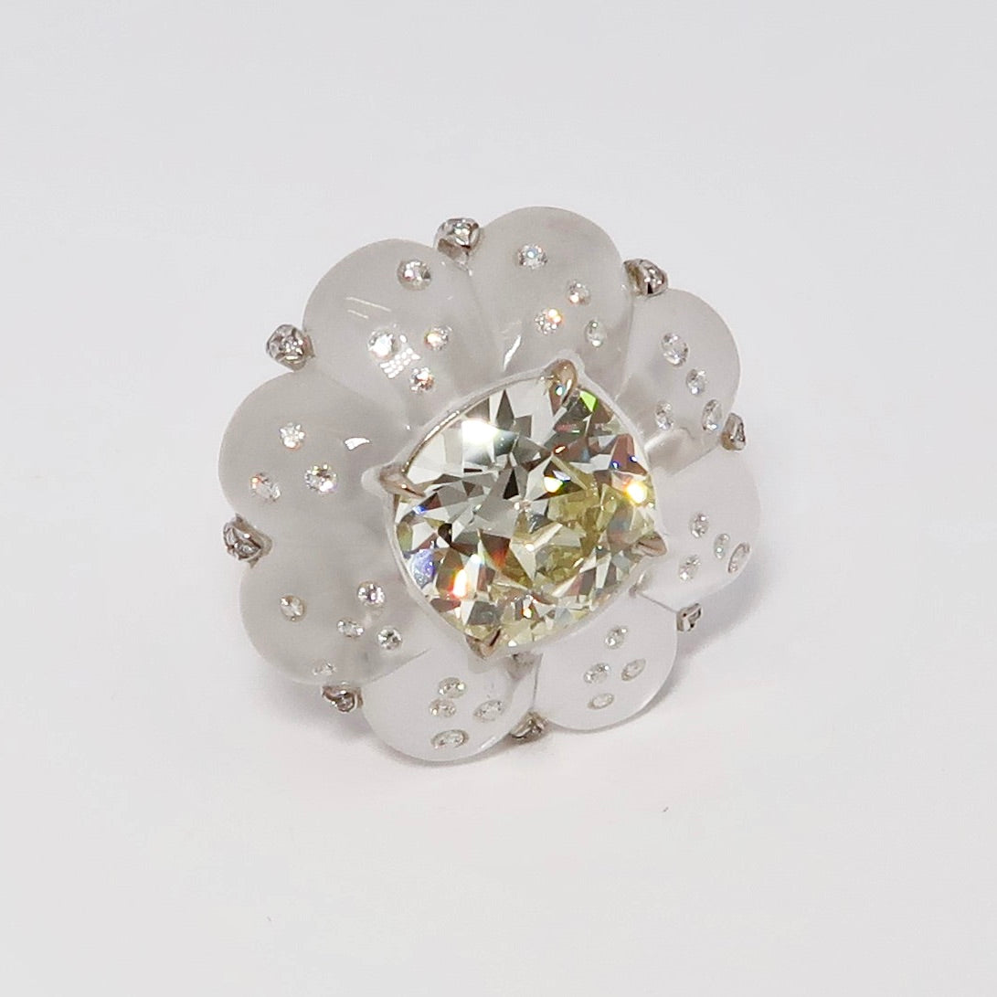 Diamond & Crystal Ring