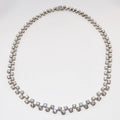 18.10ctw Diamond Up/Down Necklace