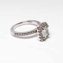 Load image into Gallery viewer, Cushion Cut Diamond Ring w/ Halo
