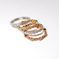 18k Yellow Gold Stacking Band