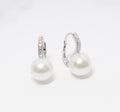 Pearl & Diamond Earrings